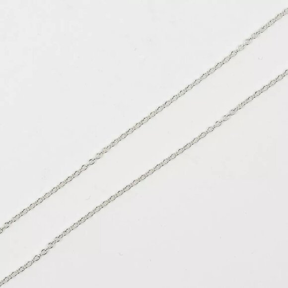 TIFFANY&Co. Interlocking Circle Necklace Silver925/Rubedo metal - Picture 5 of 7